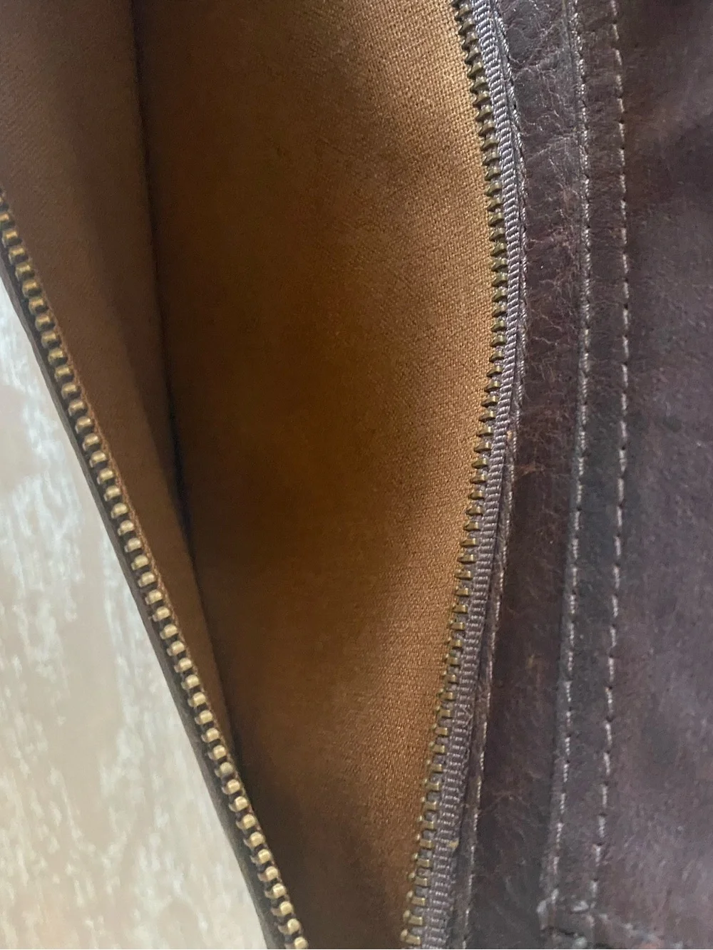 Buffalo Jackson WALKER brown soft Leather Messenger Bag EXCELLENT CONDITION